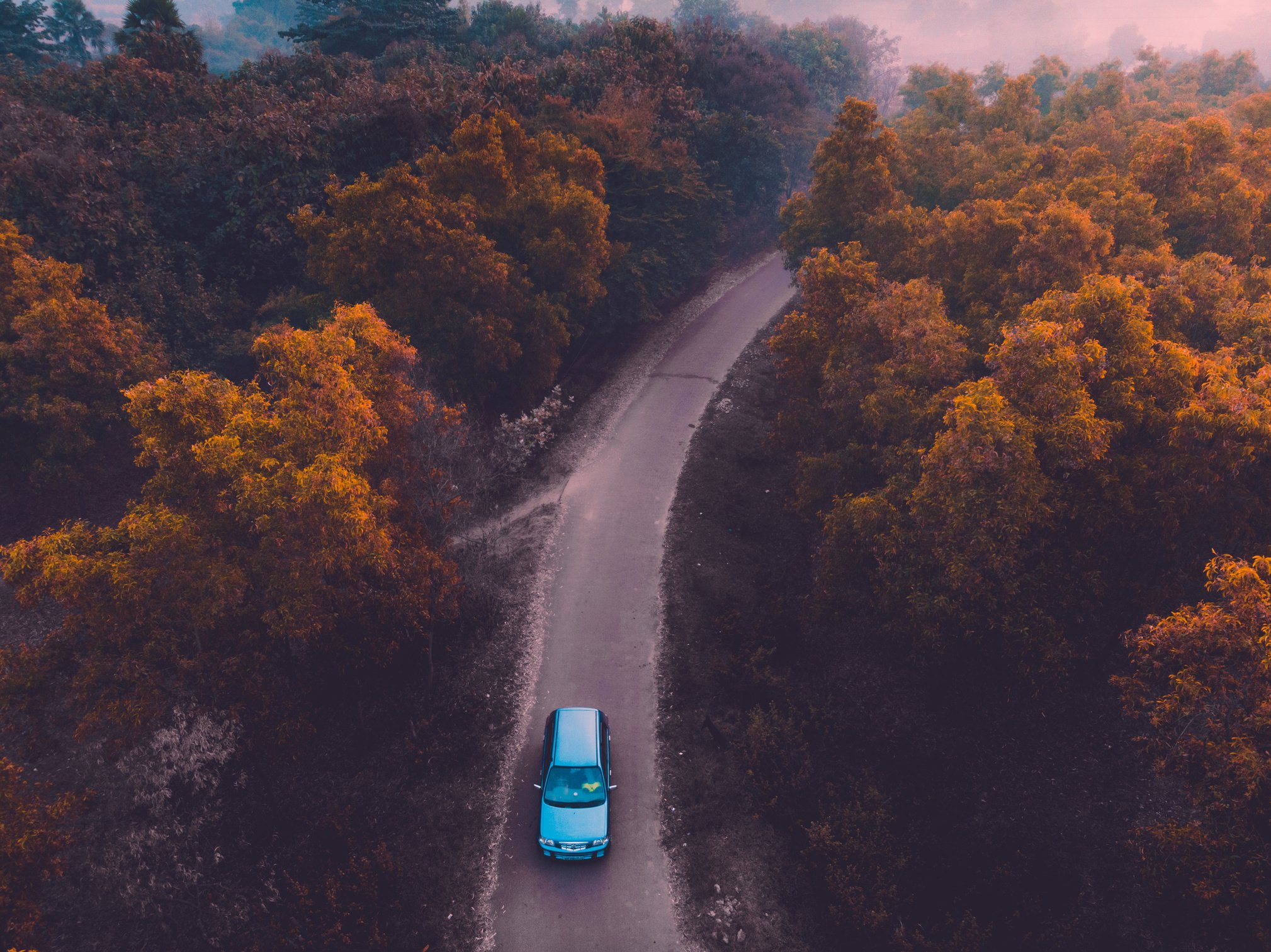 Car On Road